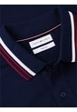 Polo Azul De Corte Regular Con Logo Tommy Hilfiger de Tommy Hilfiger
