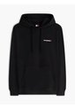 Buzo Negro Con Capota De Corte Regular Con Logo Estampado Tommy Jeans de Tommy Hilfiger