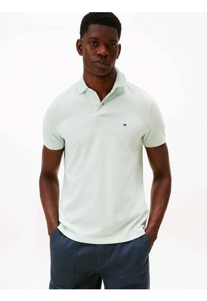 Polo Verde 1985 De Corte Regular Tommy Hilfiger