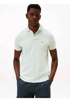 Polo Verde 1985 De Corte Regular Tommy Hilfiger