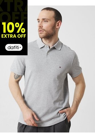 Polo Para Hombre Gris Tommy Hilfiger Tommy Hilfiger