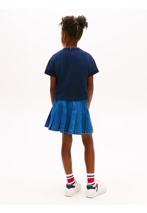 Camiseta De Para Niña Corte Amplio Con Logo Heritage Tommy Hilfiger