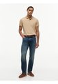 Polo Beige De Punto Interlock De Corte Regular Tommy Hilfiger de Tommy Hilfiger