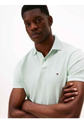 Polo Verde 1985 De Corte Regular Tommy Hilfiger