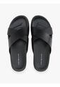 Sandalias Negro De Cuero Con Tiras Cruzadas Tommy Hilfiger de Tommy Hilfiger