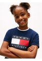Camiseta De Para Niña Corte Amplio Con Logo Heritage Tommy Hilfiger de Tommy Hilfiger