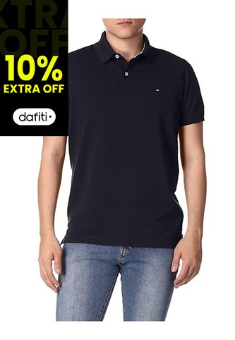 Polo Azul 1985 De Corte Regular Tommy Hilfiger Tommy Hilfiger