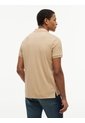 Polo Beige De Punto Interlock De Corte Regular Tommy Hilfiger de Tommy Hilfiger