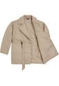 Gabán Beige Con Cinturón Para Mujer Tommy Hilfiger de Tommy Hilfiger