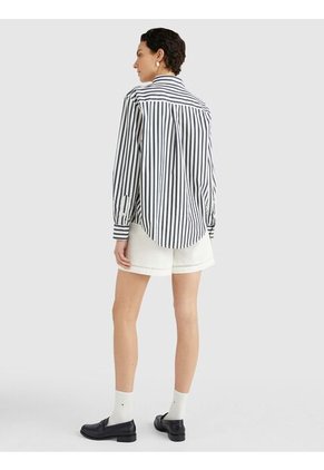 Camisa 1985 Collection Con Corte Amplio Mujer  Tommy Hilfiger