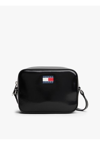 Bolso Negro Con Insignia Con Logo Brillante Tommy Hilfiger Tommy Hilfiger