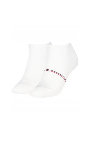 Pack Blanco De 2 Medias Sneaker Para Mujer Con Diseño Mesh Tommy Hilfiger Tommy Hilfiger