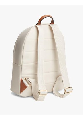 Morral Beige Con Monograma TH Tommy Hilfiger