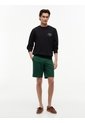 Saco Negro De Cuello Redondo Con Logo Script Tommy Hilfiger de Tommy Hilfiger