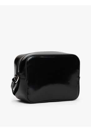 Bolso Negro Con Insignia Con Logo Brillante Tommy Hilfiger