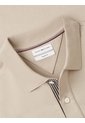 Polo Khaki De Corte Regular Con Tejido Jacquard Tommy Hilfiger de Tommy Hilfiger