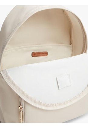 Morral Beige Con Monograma TH Tommy Hilfiger
