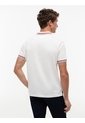 Polo Blanco De Corte Regular Con Logo Tommy Hilfiger de Tommy Hilfiger