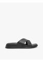 Sandalias Negro De Cuero Con Tiras Cruzadas Tommy Hilfiger de Tommy Hilfiger