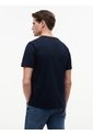 Camiseta Azul De Cuello Redondo Con Corte Regular Tommy Hilfiger de Tommy Hilfiger