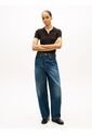Polo Negro De Corte Slim Con Tejido Pique Tommy Hilfiger de Tommy Hilfiger