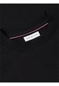 Saco Negro De Cuello Redondo Con Logo Script Tommy Hilfiger de Tommy Hilfiger