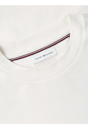 Saco Blanco De Cuello Redondo Con Diseño Colorblock Tommy Hilfiger