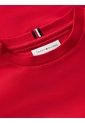 Camiseta Roja De Punto Con Contorno Del Logo Tommy Hilfiger de Tommy Hilfiger