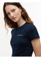Camiseta Multicolor Slim De Punto Con Logo Tommy Jeans de Tommy Hilfiger