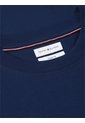 Camiseta Azul De Punto Con Logo Tommy Hilfiger de Tommy Hilfiger