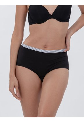 Brief Negro Clásico Con Logo En La Cintura Tommy Hilfiger