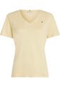 Camiseta Amarilla Con Cuello En V Tommy Hilfiger de Tommy Hilfiger