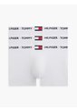 Pack Blanco De 3 Calzoncillos Trunk Heritage Tommy Hilfiger de Tommy Hilfiger