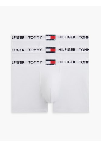Pack Blanco De 3 Calzoncillos Trunk Heritage Tommy Hilfiger Tommy Hilfiger