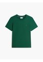 Camiseta Verde De Cuello Redondo Con Logo Bordado Tommy Hilfiger de Tommy Hilfiger
