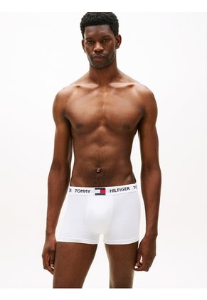 Pack Blanco De 3 Calzoncillos Trunk Heritage Tommy Hilfiger