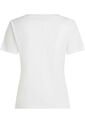 Camiseta Blanca Con Cuello En V Tommy Hilfiger de Tommy Hilfiger
