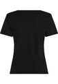 Camiseta Negra Con Cuello En V Tommy Hilfiger de Tommy Hilfiger
