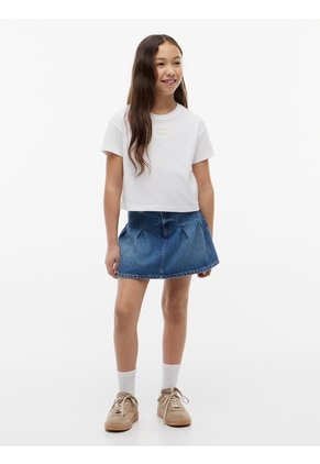 Camiseta Blanca De Corte Amplio Con Logo Tonal Tommy Hilfiger