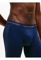 Pack Azul De 3 Bóxer Long Brief Con Inscripción Tommy Hilfiger de Tommy Hilfiger