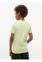 Camiseta Verde De Punto Con Logo Bordado Tommy Hilfiger de Tommy Hilfiger