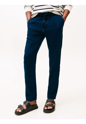 Pantalón Azul Marino Chino Harlem Con Pierna Cónica Tommy Hilfiger