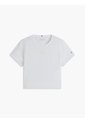 Camiseta Blanca De Corte Amplio Con Logo Tonal Tommy Hilfiger de Tommy Hilfiger