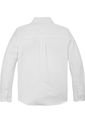 Camisa Blanca De Corte Regular En Piqué Tommy Hilfiger de Tommy Hilfiger