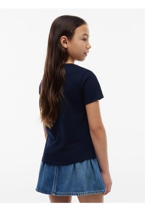 Camiseta Multicolor De Corte Slim Con Logo De Cuerda Tommy Hilfiger
