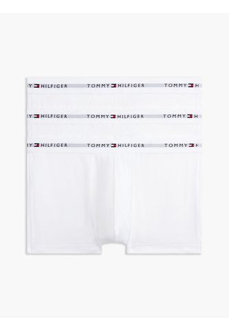 Pack Blanco De 3 Calzoncillos Trunk Signature Tommy Hilfiger Tommy Hilfiger