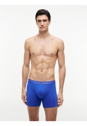 Pack Multicolor De 3 Boxer Brief Con Inscripción Tommy Hilfiger