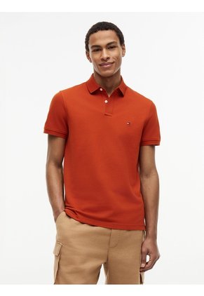 Polo Naranja 1985 De Corte Regular Tommy Hilfiger