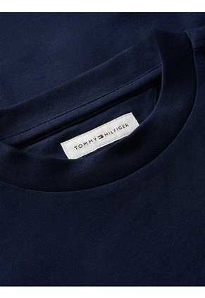 Camiseta Heritage Para Niño Manga Corta Con Logo De Parche Tommy Hilfiger