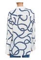 Camisa Amplia Con Estampado De Cuerdas Mujer Blanco Tommy Hilfiger de Tommy Hilfiger